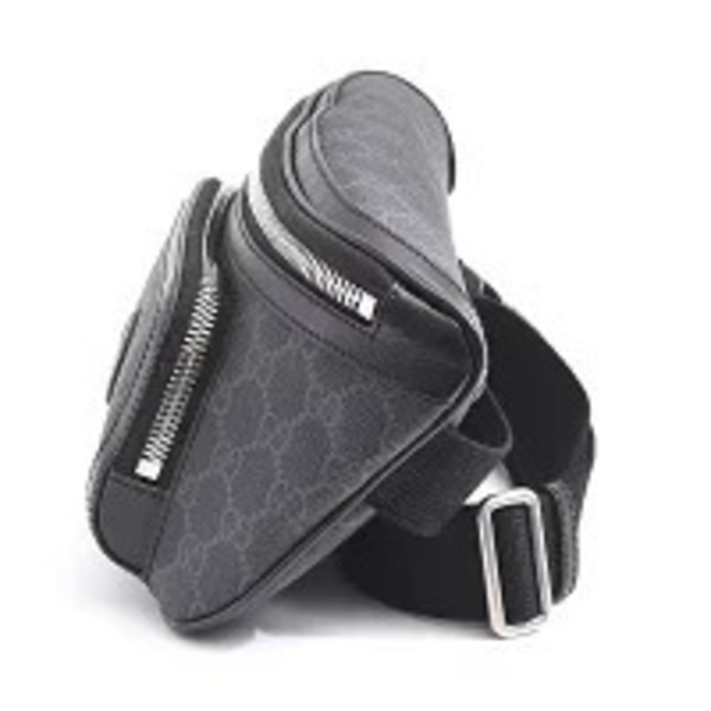 Gucci Supreme black belt Body bag Bum Crossbody Belt GG